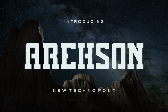 Arekson Font: Bold Branding Made Simple