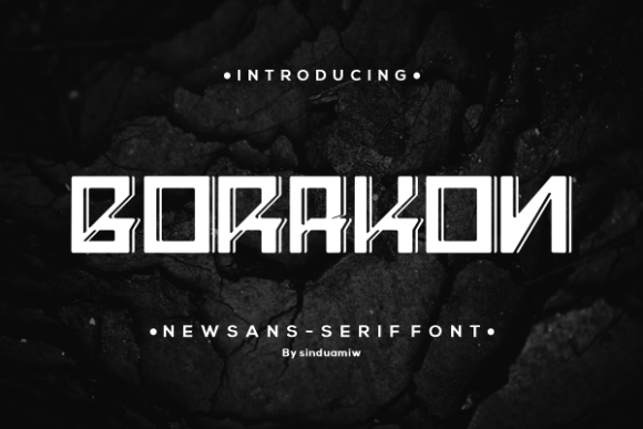 Borakon: A Bold Font for Business