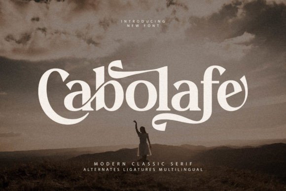 Cabolafe: A Serif Font for Elegant Web Design