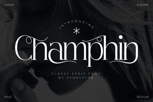Champhin: A Refined Serif Font for Luxury Branding