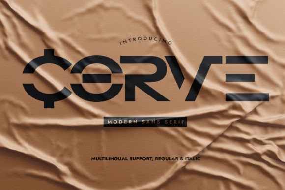 Corve: A Bold Sans Serif for Web Design