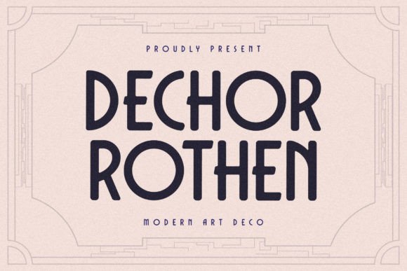 Dechor Rothen: A Font for Impactful Campaigns