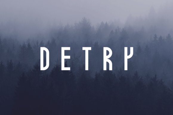 Detry: A Font for Business Elegance