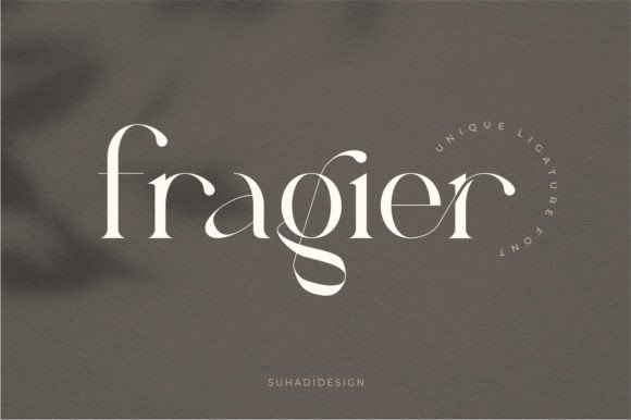 Fragier: A Stylish Serif for Branding