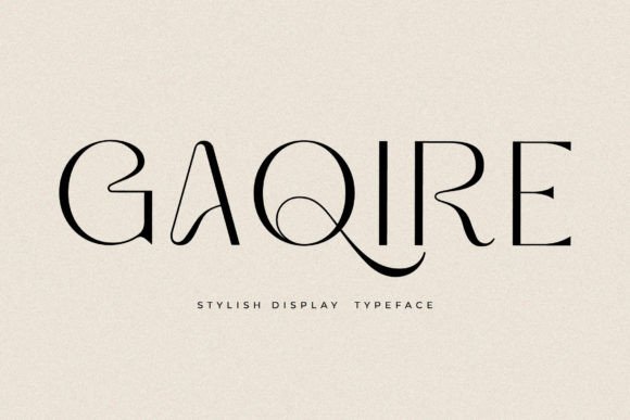 Gaqire: A Stylish Serif for Campaigns