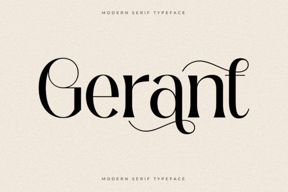Gerant: A Serif Font for Elegant Web Design
