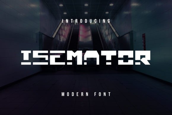 Isemator: A Modern Font for Web Design