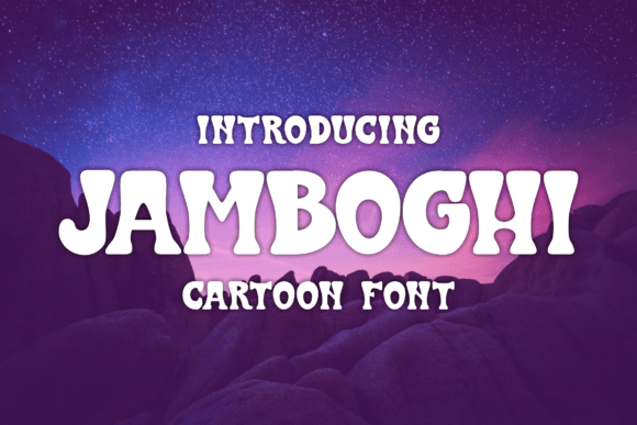 Jamboghi: A Bold Serif Font for Digital Marketing