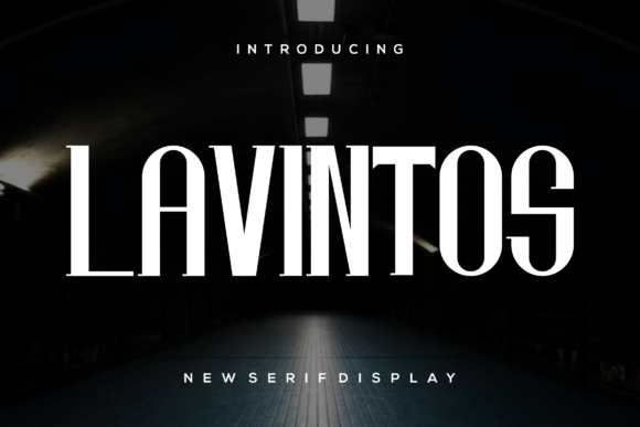 Lavintos: Modern Slab Serif Font