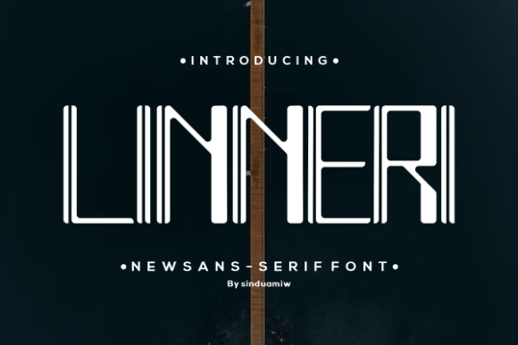 Linneri: A Modern Sans Serif Font