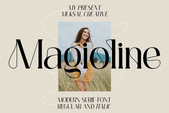 Magioline: A Serif Font for Creative Web Design