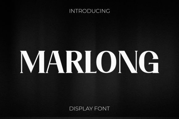 Marlong: A Premium Serif Font for Stylish Branding