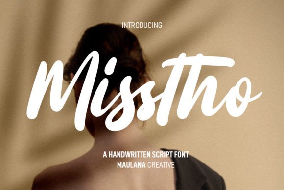 Misstho: A Casual Modern Script Font for Digital Branding