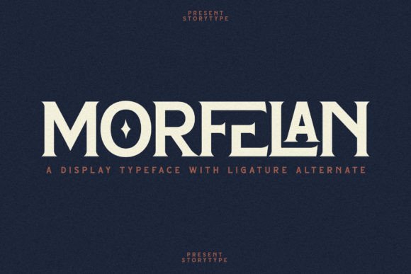 Morfelan: A Modern Serif Font for Creative Projects