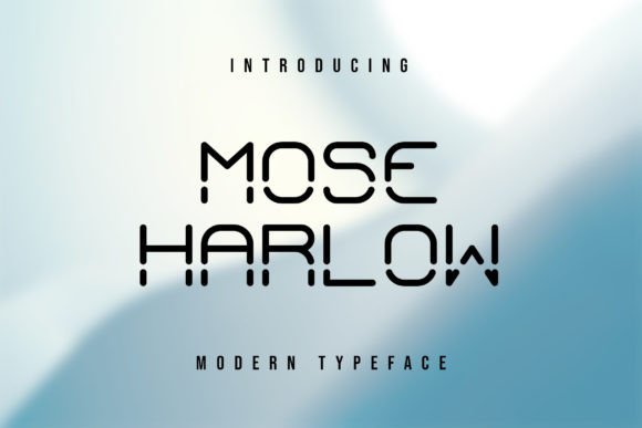 Mose Harlow Font for Creative Projects