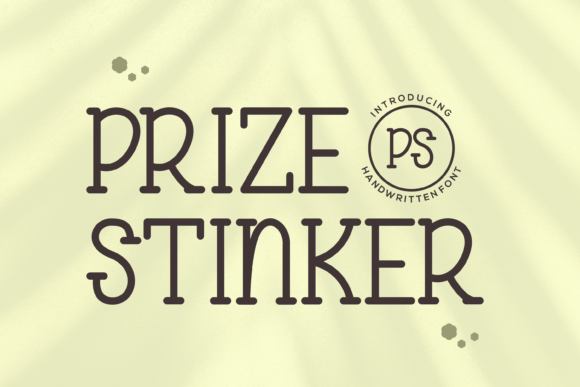 Prizestinker: A Stylish Serif for Creative Projects