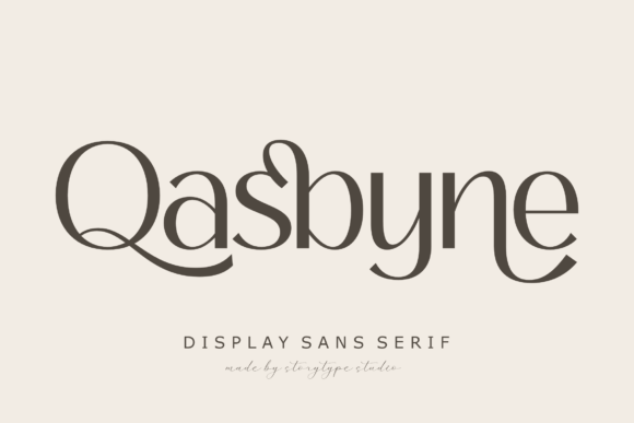 Qasbyne: A Stylish Sans Serif Font