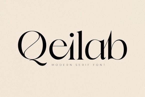 Qeilab: A Font for Elegant Branding