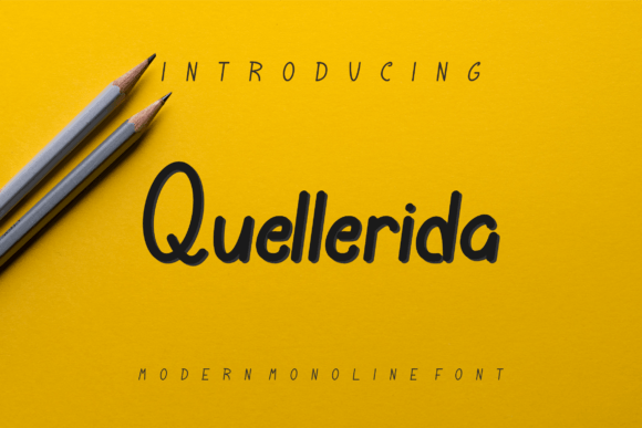 Quellerida: A Bold Sans Serif Font