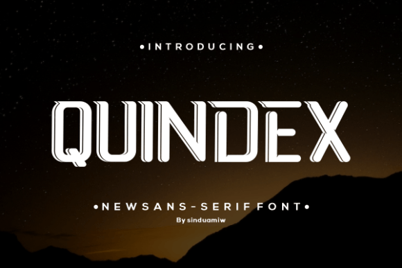 Quindex: A Thoughtful Sans Serif for Calm, Clear Editorial Design
