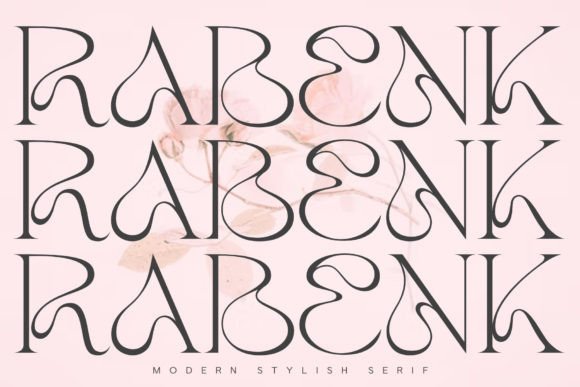 Rabenk: A Stylish Serif Font
