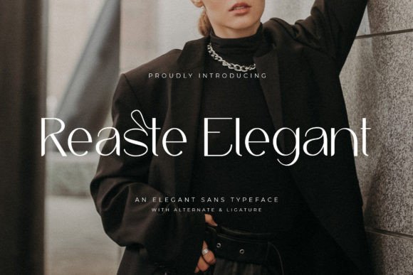 Reaste Elegant: A Modern Sans Serif for Digital Clarity