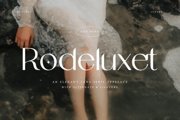 Rodeluxet: A Modern Font for Creative Makers