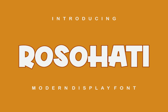 Rosohati: A Bold Sans Serif for Web Design