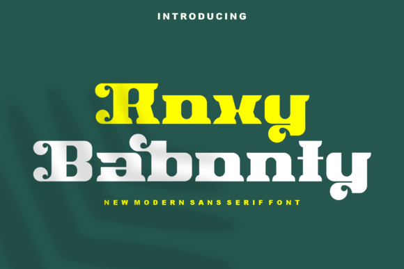 Roxy Babonty: A Bold Serif for Business
