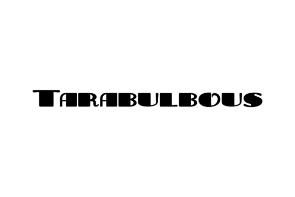 Tarabulbous Font for Web Design